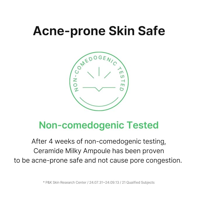 By Wishtrend Ceramide Milky Ampoule- Soothing & Rebalance for Sensitive Skin, Damaged Skin Barrier, Korean Kbeauty Care 1.01 Fl Oz