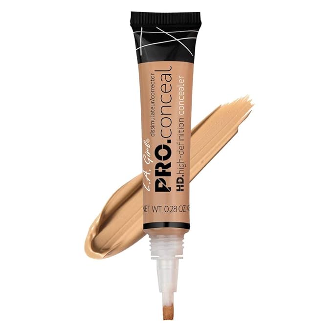L.A. Girl Pro Concealer, Medium Beige, 0.28 Oz (LAX-GC978-A)