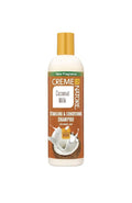 Creme of Nature Coconut Milk Detangling and Conditioning Conditioner with Certified Natural Ingredients, Creamy Softening Rinse-Out Detangler for Curly, Natural Hair, 12 oz