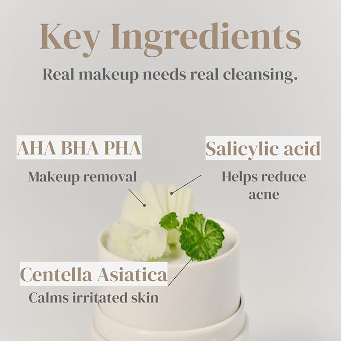 Pore Perfect Grinding Cleansing Balm I Korean gentle make up remover I excellent for eye makeup I waterproof makeup I pore cleansing I blackheads I oil control
