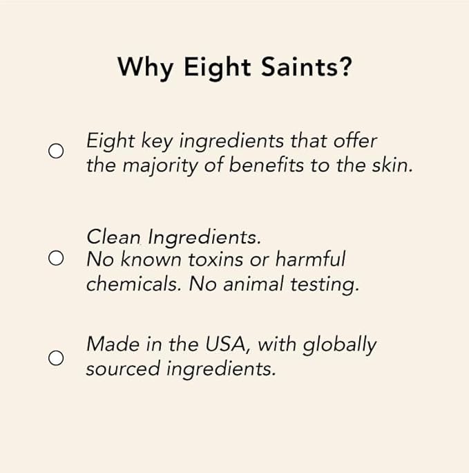 Eight Saints Daydreamer Soothing Anti Aging Face Moisturizer, Fast Absorbing Oil Free Face Lotion With Hyaluronic Acid & Vitamin E, and Sunflower Oil, Hydrating Daily Facial Moisturizer, 2 Ounces