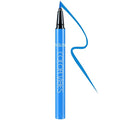 UV Neon Liquid Eyeliner, Matte Colored Eyeliner Pen, Waterproof Smudge-proof Pigmented Eye Liner, Glow Brightly Under UV Lights, Colorful Eye Makeup For Rave Party Music Festival, Neon Blue