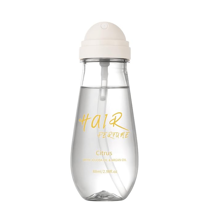 dPois Women’s Floral Hair Perfume Mist Orange Blossom Rose Scented Spray 2 Oz Travel Friendly Long Lasting Fragrance for Everyday Use Orange One Size