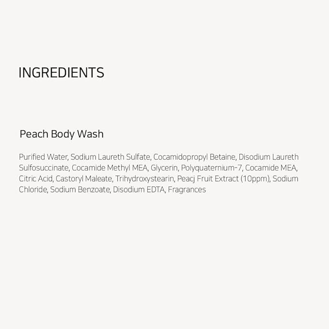 SHOWERMATE Natural Body Wash 42.3 fl oz, 1.2 kg (Peach)