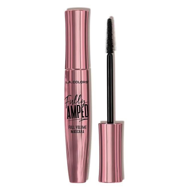 L.A. COLORS Full Volume Mascara, Tapered Brush, Lifts & Curls Lashes 12 ml, Black