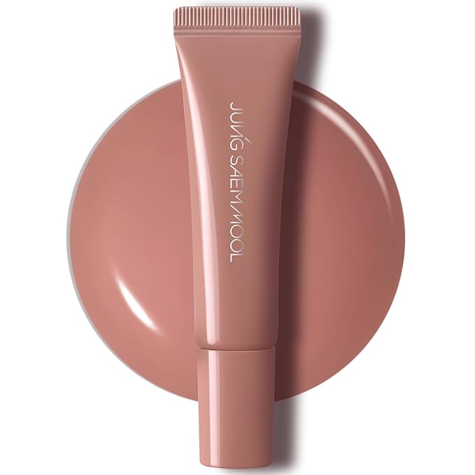 JUNG SAEM MOOL LIP-PRESSION Metal Serum Gloss | Hydrating Tinted Lip Balm with a Hygiene Precision Metal Applicator & Serum Infused Ingredients, Korean Lip Plumper Gloss (Coco Mocha)