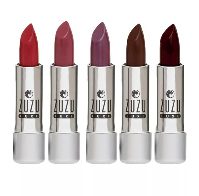 Zuzu Luxe Lip Color Lipstick (Galaxy - Berry/Cool Crème), Natural Ultra-Hydrating Lipstick, Paraben Free, Vegan, Gluten-free, Cruelty-free, Non GMO, 0.13 oz