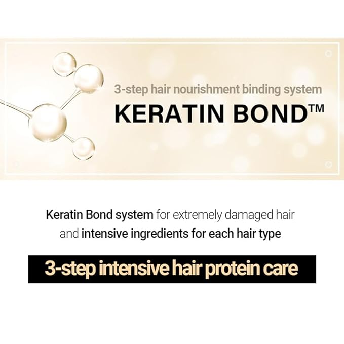 Kerasys Advanced Keratin Bond Silky Moisture 20.2 fl oz / 600 ml (1-Pack, Treatment), Blue