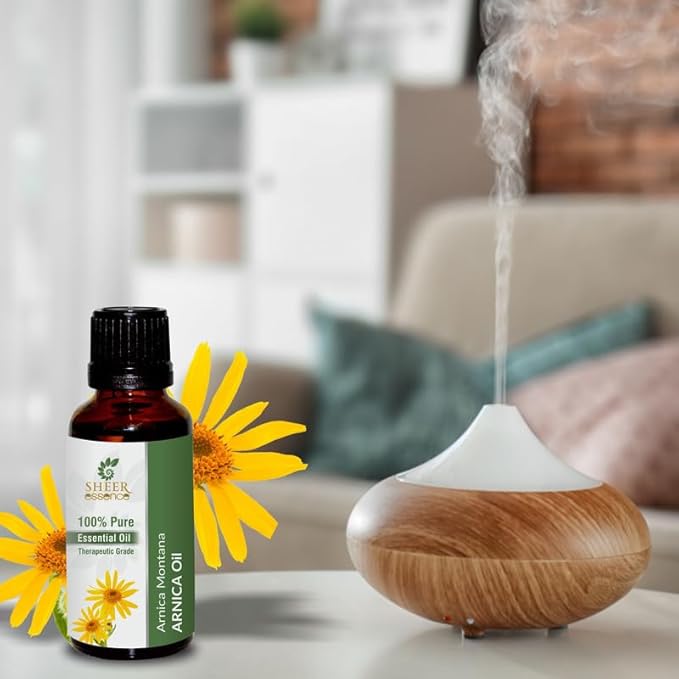 Arnica Flower Oil 15 ML (0.51 Fl.OZ) | 100% Pure Natural Undiluted Uncut Therapeutic Grade Arnica Montana