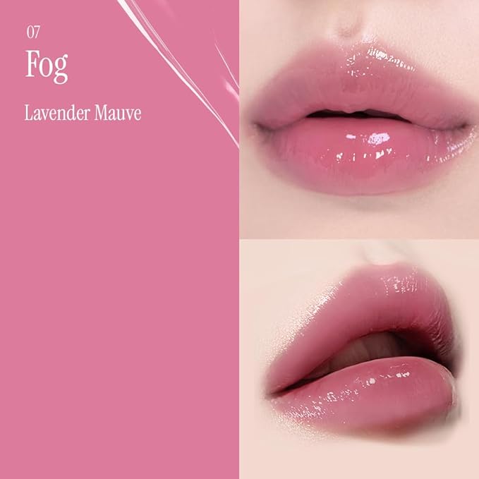 athé Authentic Lip Glowy Balm – Glossy Tinted Lip Treatment Stick | Ceramide NP, Squalane & Palmitoyl Tripeptide-1 | Tremella Fuciformis (Snow Mushroom) | Fragrance-Free | K-Beauty | 0.12 oz