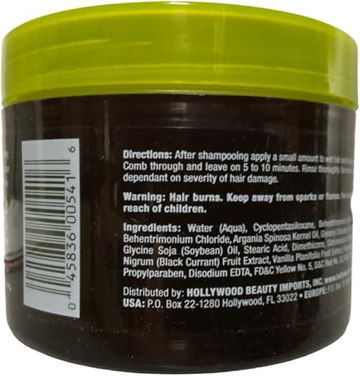 Hollywood Argan Oil Hair Mask, 7.5 Oz