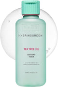 BRING GREEN Tea Tree CICA Soothing Toner | Mild Daily Skincare Routine for Cooling and Hydrating Effect (8.5 Fl. Oz., 250ml)
