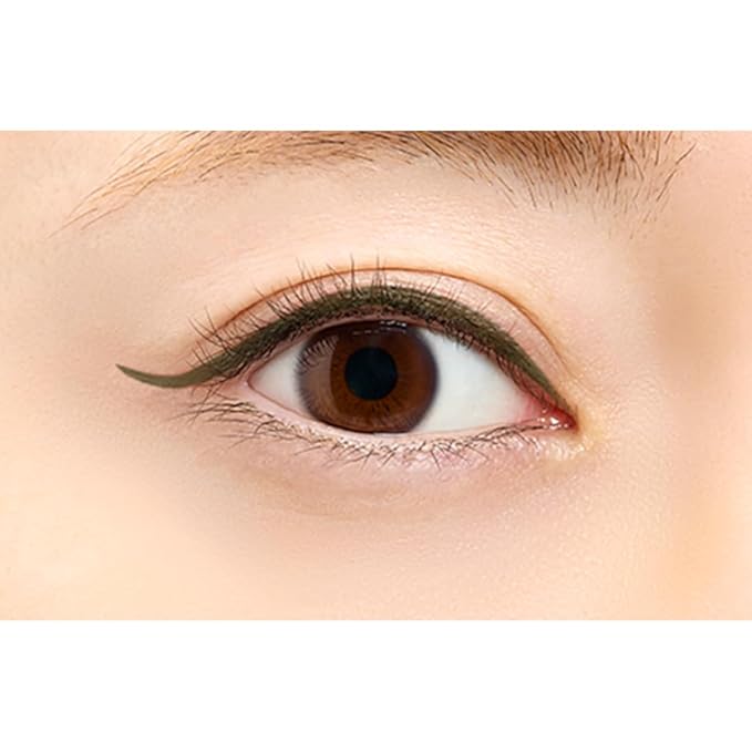 ３６５０ 3650 Liquid Eyeliner Waterproof, Smudge-Resistant | Hypoallergenic, Fragrance Free, Cruelty Free in Khaki