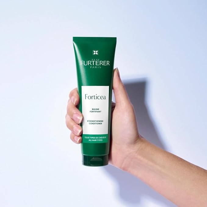 Rene Furterer Forticea Strengthening Conditioner - Fortify Hair and Prevent Breakage with Rosemary Oil and Guarana Extract - Gentle, Daily Use Formula - Silicone, Sulfate, Paraben-Free - 5 fl. oz.