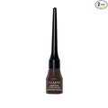 Almay Liquid Eyeliner, Waterproof, Fade-Proof Eye Makeup, Easy-to-Apply Liner Brush (Packaging May Vary), 222 Brown