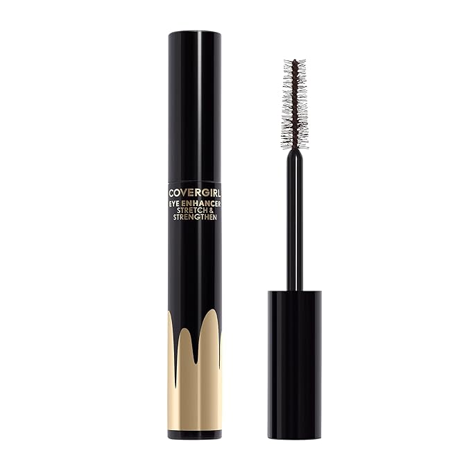 COVERGIRL Eye Enhancer Stretch & Strengthen Mascara 825 Very Black 0.3 fl oz (Packaging May Vary)