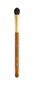 Desert Oak Series Almond Blending Brush - Squirrel & Goat Hair (30/70) for Gentle Powder Application, Bubinga Handle & Brass Ferrule (CM 172)