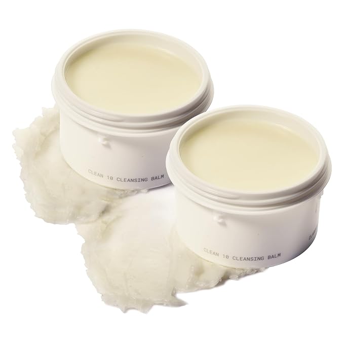 JUNO & Co. JADE Clean10 Cleansing Balm - Effortlessly Removes Makeup & SPF - 2.87oz Makeup Remover Balm Refill 2-Packs