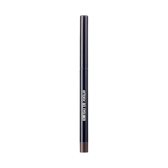 KISS NEW YORK Pro Intense Gel Eyeliner with Built-In Sharpener, Waterproof, Smudge-Proof, Long Lasting Gel Eyeliner Pencil (Dark Brown)
