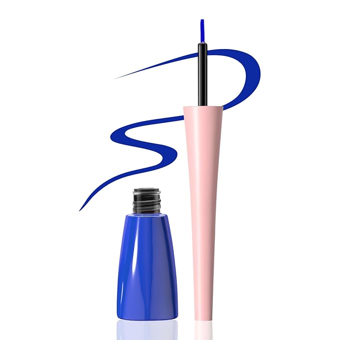 Boobeen Liquid Eyeliner Pen, Colored Eye Liner Waterproof Smudge Proof, Eyeliner Ink Liner with Precision Tip for Bold Eye Looks