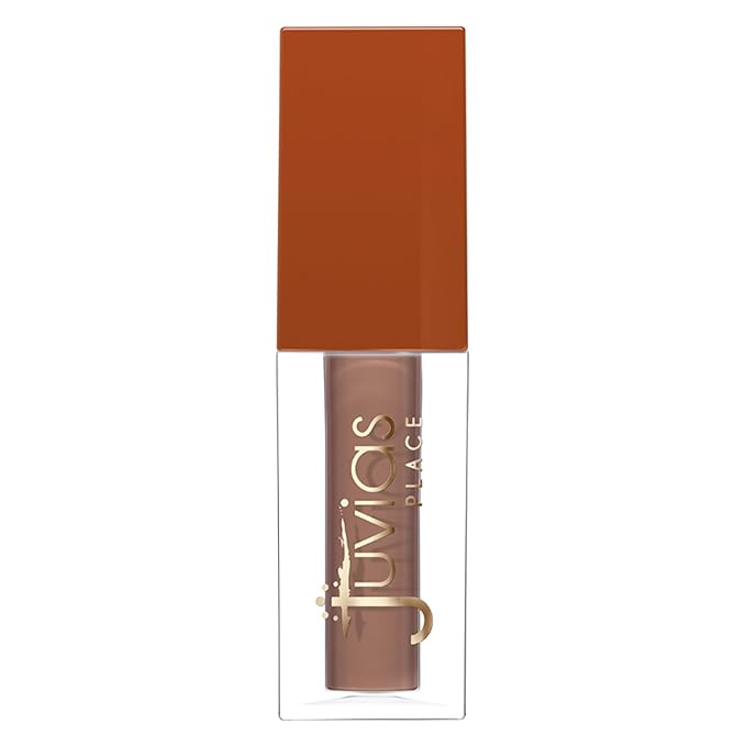 Juvia's Place Coffee Shop Liquid Eyeshadow Cinnamon Swirl - Matte Finish for Rich, Long-Lasting Color, Waterproof, and Smooth Texture - Buildable and Vibrant - Ideal for All Skin Tones, 0.08 fl oz