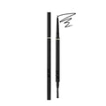 Eyebrow Pencil, Retractable Definer with Dual Brush, Ultra-Fine Tip for Precise Brow Makeup, Waterproof Gel Formula, Natural Hair-Like Strokes, Enhance Beauty (Pure Black, Ultra)