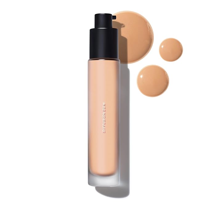 MAKE Beauty Skin Tint – Sheer to Medium Coverage with a Natural Radiant Finish. Lightweight, Smoothing Formula with Niacinamide and Adenosine. Diffusion Dew – 04 Ginger