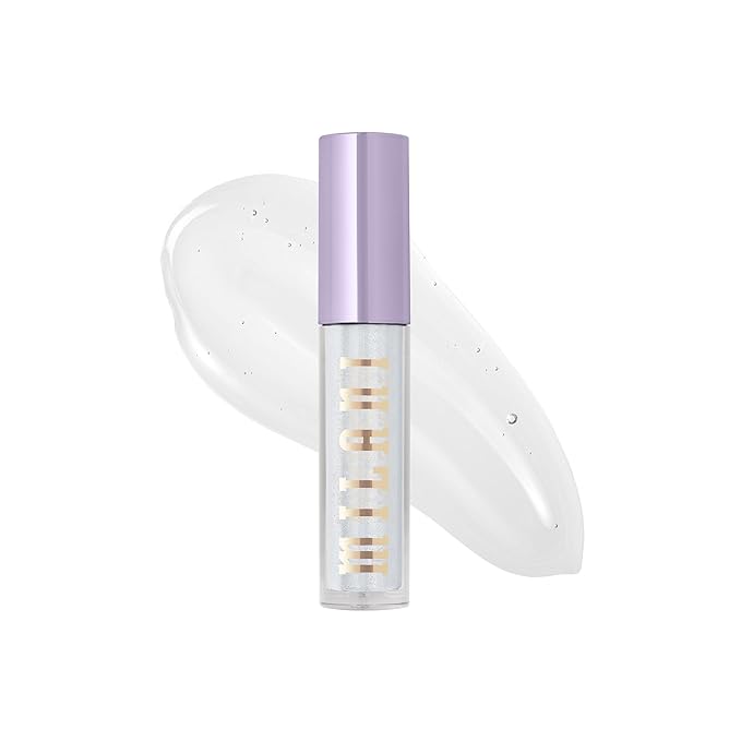 Milani Highly Rated Diamond Lip Gloss - Clear High-Shine Finish | Volumizing Optical Lip Plumper with Hyaluronic Acid & Moisturizing Oils, Non-Sticky & Cruelty-Free, Pack of 1