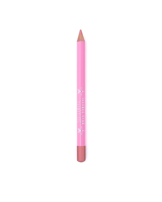 Jeffree Star Cosmetics Velour Lip Liner, Creamy Formula, Satin Finish, Long-Lasting, Peptide Complex, Mineral Oil-Free, Vegan & Cruelty-Free (Birthday Suit)