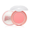 ETUDE Lovely Cookie face powder blush - Sweet Coral Candy 4g | Glowing & Natural Powder Blush with Long-Lasting Sebum Control | Easy Application | Korean Makeup, Kbeauty, Perfect for Gift