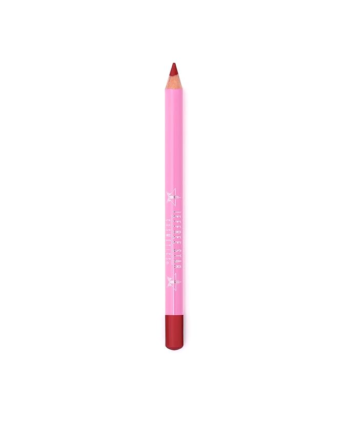 Jeffree Star Cosmetics Velour Lip Liner, Creamy Formula, Satin Finish, Long-Lasting, Peptide Complex, Mineral Oil-Free, Vegan & Cruelty-Free (Hot Hot Sauce)