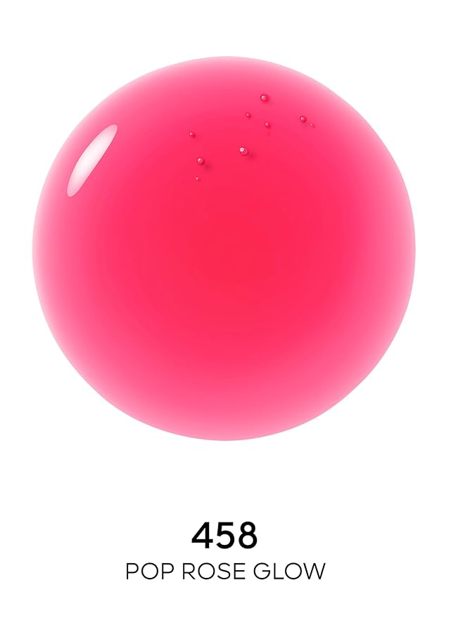 Kiss Kiss Bee Glow Oil - 458 Rose Glow by Guerlain for Women - 0.3 oz Lip Oil