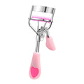 Pinkiou Eyelash Curler Stainless Steel with Brush Mascara Muffle False Eyelashes Accessory Best Professional Tool for Lashes Curls