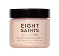Eight Saints No Plans Clay Face Mask Skin Care Product, Pore Reducing Clay Facial Mask to Remove Blemishes, Acne, Oil, and Impurities, with MSM, Antioxidants, and Rose Flower, 2 Ounces