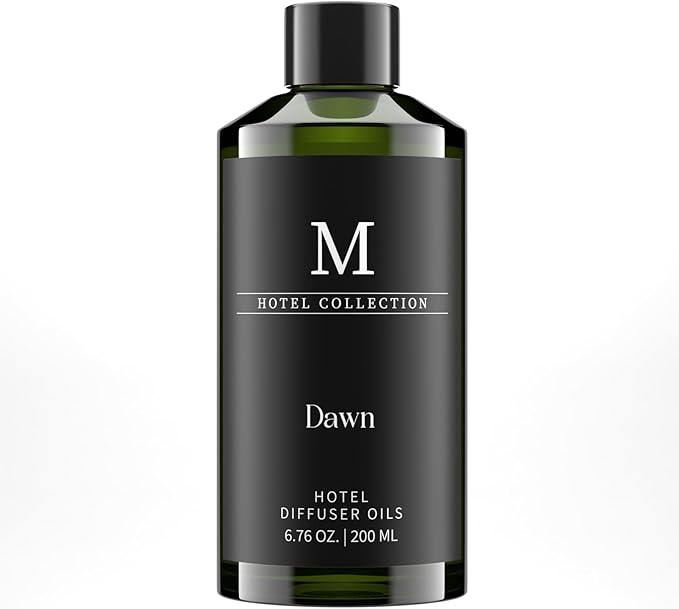 Hotel Collection Diffuser Oil-Dawn, 6.76 Fl Oz (200ml), Home Luxury Aroma & Hotel Fragrance Diffuser Oil- Essential Oils for Aromatherapy Bigger Bottle, Longer Lasting Aroma