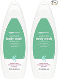 Amazon Basics Body Wash for Sensitive Skin, Hypoallergenic 22 fl oz (Pack of 2)