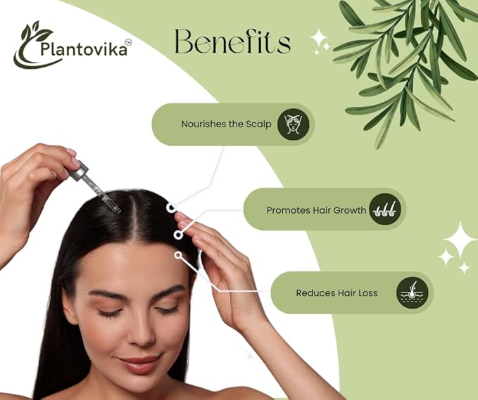 Rosemary Oil for Hair Growth - Hair Growth Oil with Jojoba, Castor, Argan, Peppermint & Lavender | Scalp & Hair Strengthening Treatment for Women & Men (4 Fl Oz)