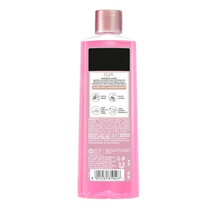 LUX Bodywash French Rose & Almond Oil - 245 ml / 8.28 Fl.Oz