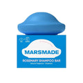 MARS MADE Rosemary Shampoo Bar 2.0 - Hydrating & Moisturizing Natural Hair Soap Bar Shampoo for Hair Volume & Scalp Nourishment - Bathing Soap Solid Shampoo for All Hair Types (120g, 4.23oz)