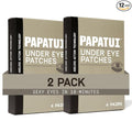 Papatui by Dwayne Johnson Fast-Acting Under Eye Patches for Men | Ageless Action to Reduce Puffiness, Dark Circles and Fine Lines | Made with Niacinamide, Hyaluronic Acid, Caffeine | 6ct (Pack of 2)