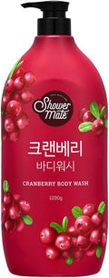 SHOWERMATE Natural Body Wash 42.3 fl oz, 1.2 kg (Cranberry)