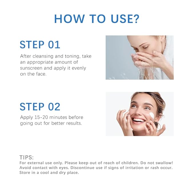 BAISEN DIARY Centella Sunscreen SPF 50 PA++++, Hyalu Cica Water-Fit Sun Serum, Lightweight Sunscreen with Centella Asiatica, Hydrating & Non-Greasy Sun Protection for Sensitive Skin