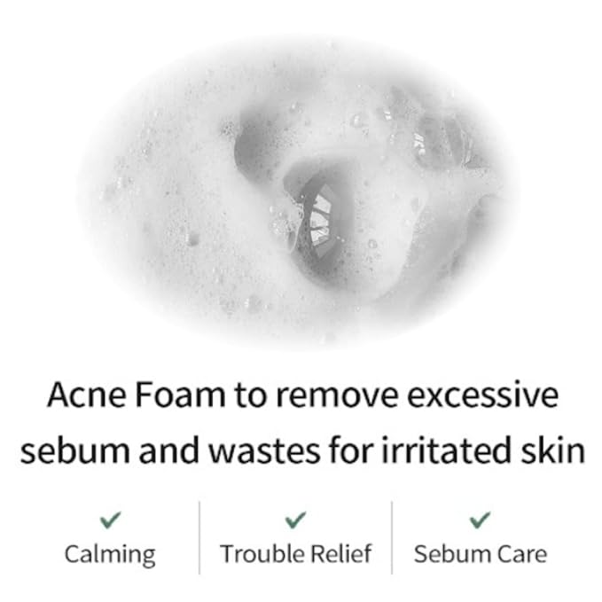 FARMSTAY Tea Tree Biome Low pH Calming Cleanser - Daily Facial Cleanser for Sensitive Skin, Korean Skin Care, Hydrating and Soothing Face skin, Acne Free Cleansing Foam, Gentle Facial Cleanser, for