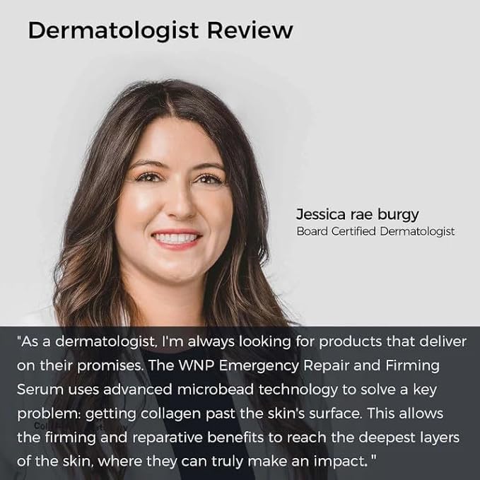 WNP collagen &4D hyaluronic acid Serum Anti Aging,Oil-Suspension Serum|Barrier repair Firming Emergency Repair|WaterOilBalance| Single-Use Vials Skincare for Sensitiveskin 30pcs