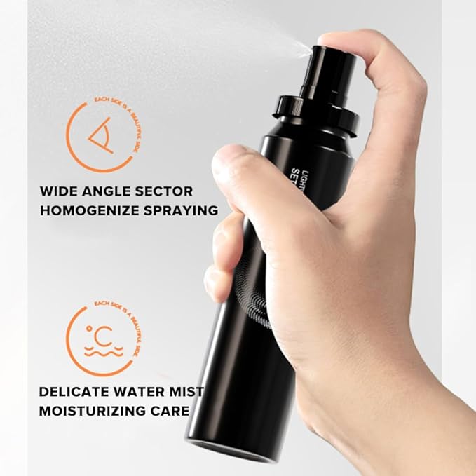 2PCS Makeup Setting Spray Set - Weightless, Long-Lasting, Waterproof, Water-Based Formula, Oil Control and Hydrating for All Skin Types