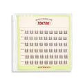 CORINGCO Toktok Hara Light Self Adhesive False Eyelashes, Natural Look, No Glue Needed, Assorted Set of 9/10/11mm, Reusable Lash Clusters Kbeauty - Sharp