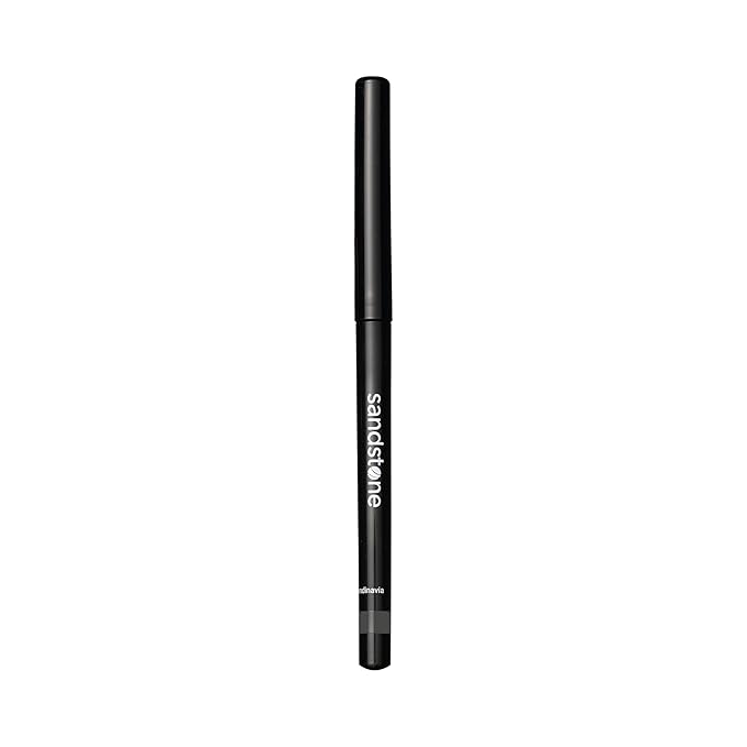 Sandstone Scandinavia Waterproof Eyeliner Pencil – Hypoallergenic & Vegan – Smudge-Proof Gel Formula – For Sensitive Eyes – Grey