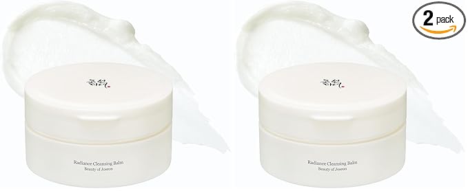 Beauty of Joseon Radiance Cleansing Balm Makeup, Sunscreen, Pore Cleanser for Sensitive Acne Skin. Korean Skincare for Men and Women 100ml, 3.38 fl.oz (Pack of 2)