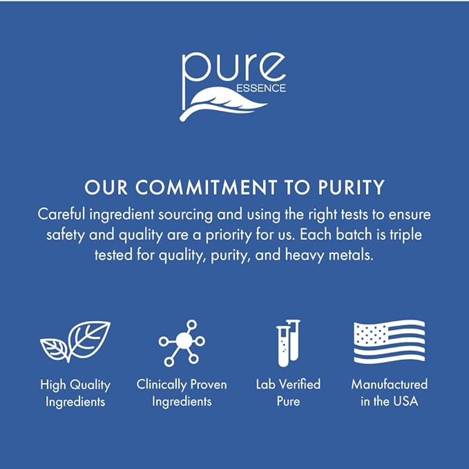 Ionic Fizz Calcium Plus by Pure Essence - Perfect Calcium/Magnesium Ratio with Vitamin A, B, C, D and Potassium Strong Bones - Orange Vanilla - 14.82 oz