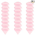 24 Pcs Triangle Powder Puff, Cotton Makeup Puff, Washable Face Powder Puff for Women Girls (24LP)